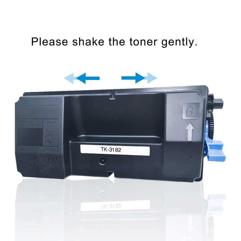 VICTORSTAR TK-3182 TK3182 Compatible Toner Cartridge Black 21000 Pages 1T02T70US0 for Kyocera M3655 M3655idn P3055 P3055dn P3155 P3155dn Laser Printers - Image 2